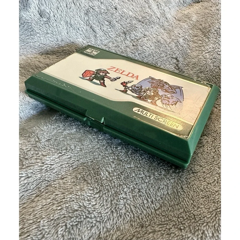 Vintage Zelda Nintendo Multi Screen Game & Watch 1989 ZL-65 Tested Works Japan